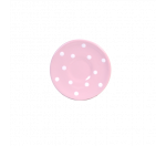 Ružová mini šálka s podšálkou