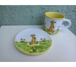 Žirafa- raňajkový hrnček veľký