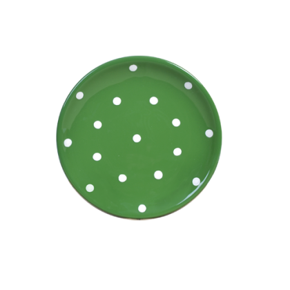 Zelený malý tanierik