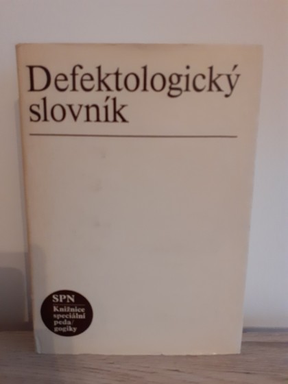 Defektologický slovník