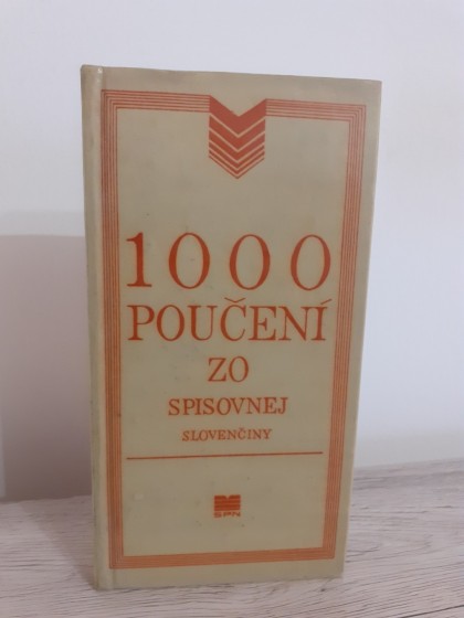 1000 poučení zo spisovnej slovenčiny