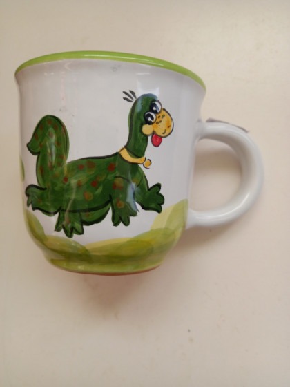 Dinosaurus -raňajkový hrnček