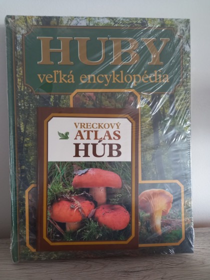 Huby Veľká encyklopédia + Vreckový atlas húb