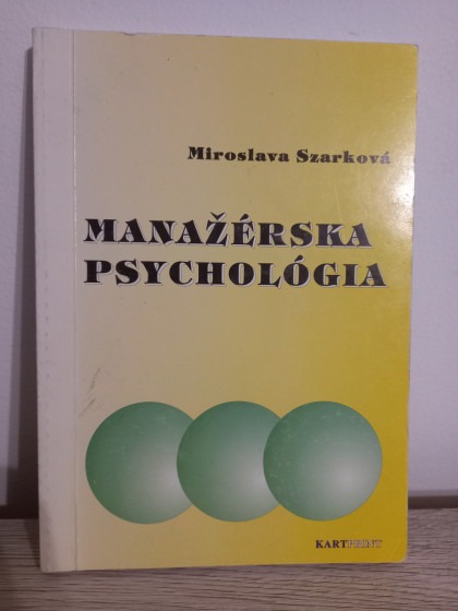 Manažérska psychológia