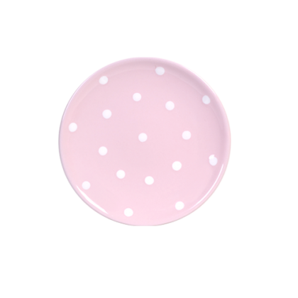 Ružový malý tanierik