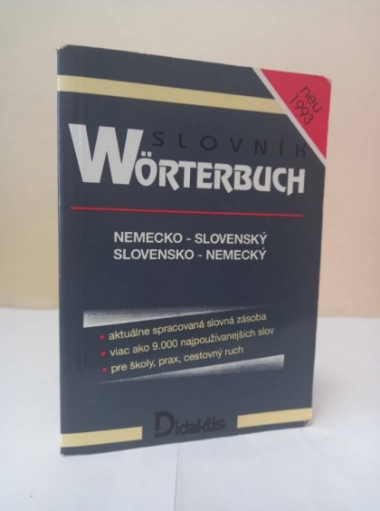 Slovník Worterbuch nemecko- slovenský, slovensko- nemecký