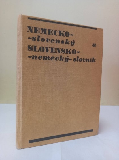 Nemecko- slovenský a slovensko- nemecký slovník