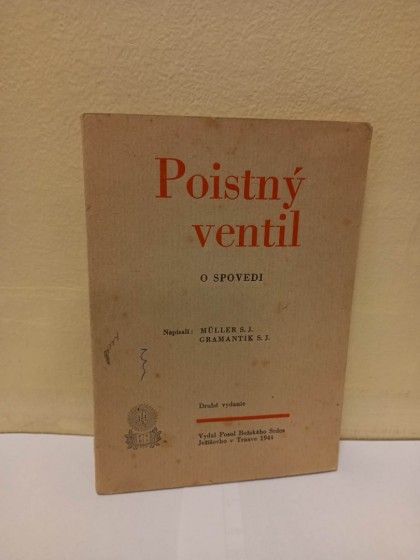 Poistný ventil