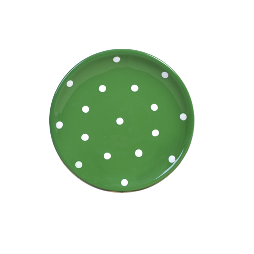 Zelený malý tanierik