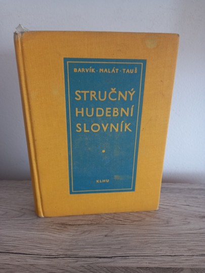 Stručný hudební slovník