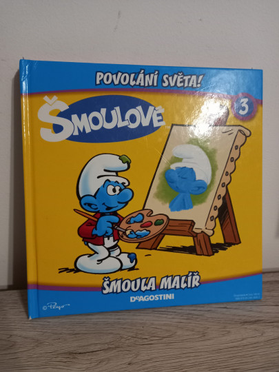 Šmoulové- Šmoula malíř