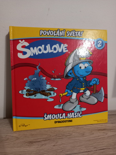 Šmoulové- Šmoula hasič