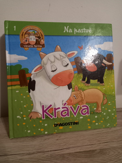 Kráva- Na pastvě
