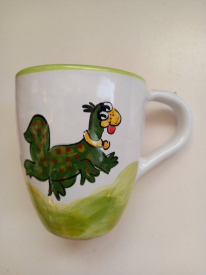Dinosaurus- kávový hrnček