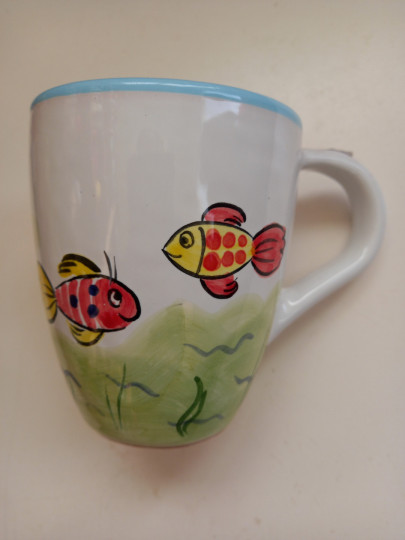 Rybička- kávový hrnček
