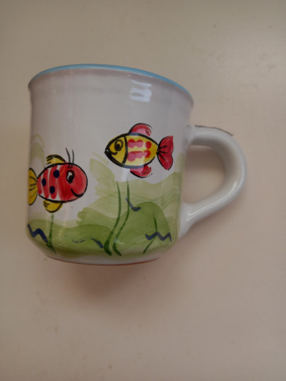 Rybička -raňajkový hrnček