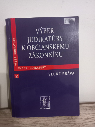 Výber judikatúry k občianskemu zákonníku