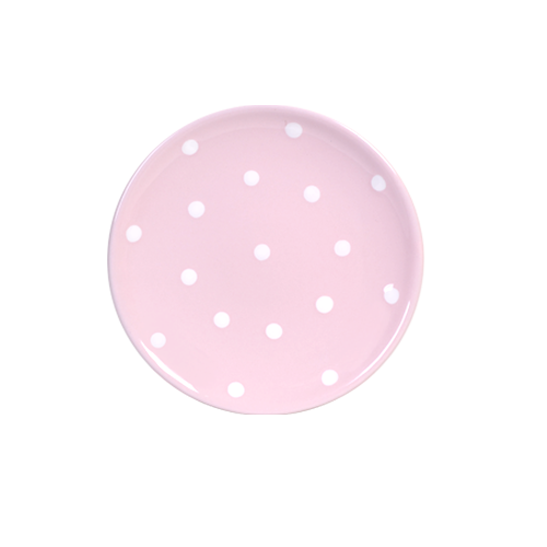 Ružový malý tanierik