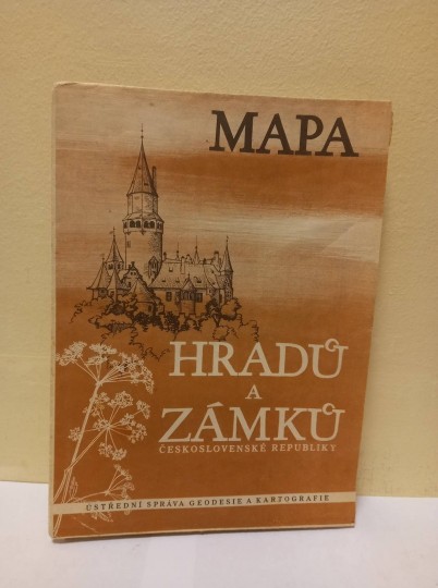 Mapa hradů a zámků československé republiky