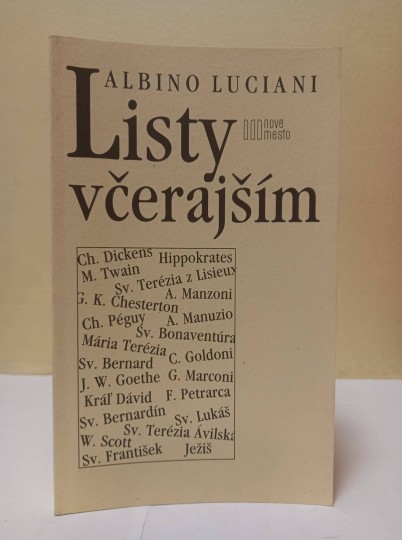 Listy včerajším