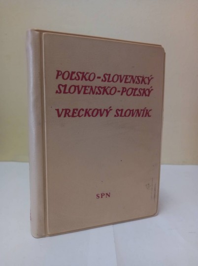 Poľsko- slovenský, slovensko- poľský vreckový slovník